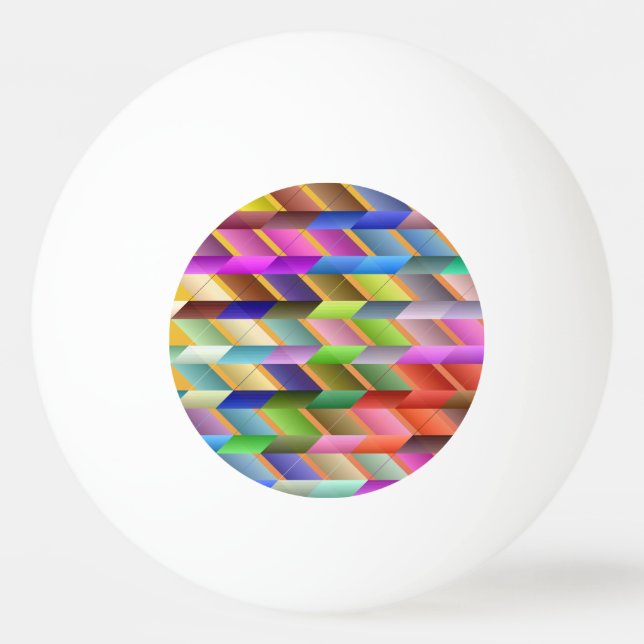 Pelota De Ping Pong Triángulos articulados (Reverso)