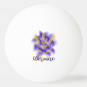 Pelota De Ping Pong Tridente ucraniano hecho de oído de trigo