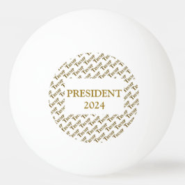 PELOTA DE PING PONG TRUMP 2024