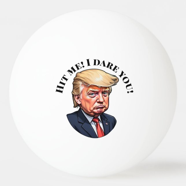 Pelota De Ping Pong Trump esto personaliza (Anverso)