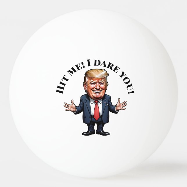 Pelota De Ping Pong Trump esto personaliza (Anverso)