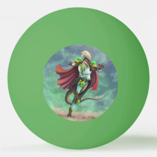 Pelota De Ping Pong TSDS: Arte de portada de Justin Arisdale Solo Tier