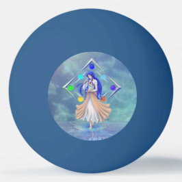 Pelota De Ping Pong TSDS: Miral Akemi cubre el agua de Art Solo