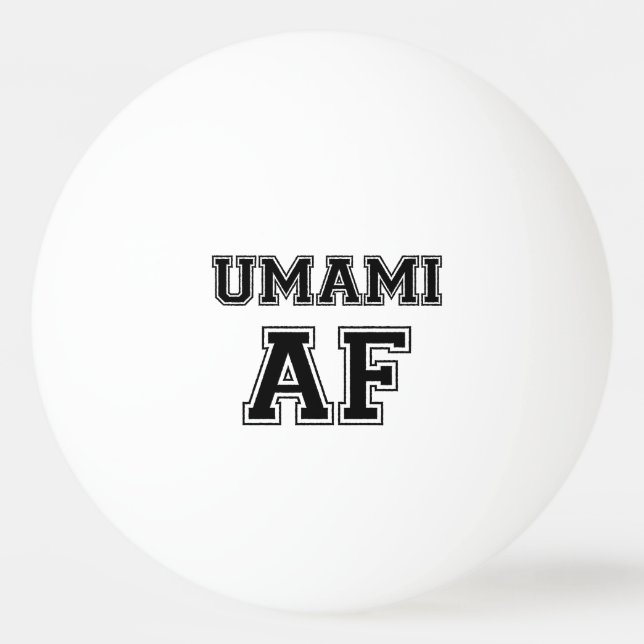 PELOTA DE PING PONG UMAMI AF (Anverso)