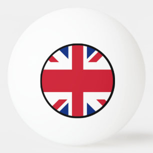 Pelota De Ping Pong Union Jack - bandera del Reino Unido