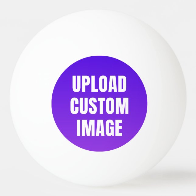 Pelota De Ping Pong Upload Custom Image - Add Your Own To Print On A (Anverso)