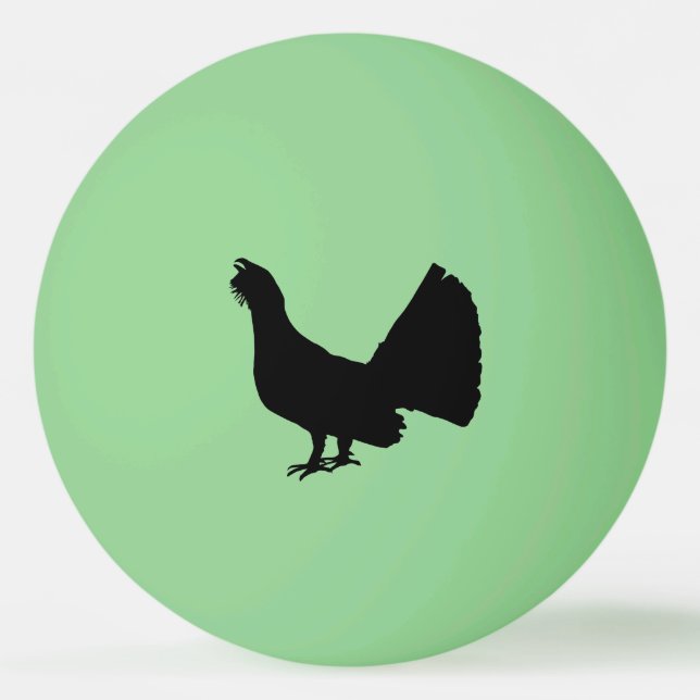 Pelota De Ping Pong urogallo común (Anverso)