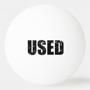 PELOTA DE PING PONG USADO