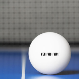 Pelota De Ping Pong Veni vidi vici