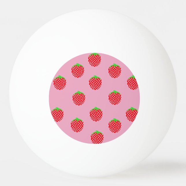 Pelota De Ping Pong Verano Hermoso de Frutas (Anverso)