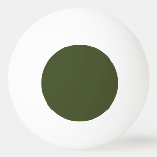 Pelota De Ping Pong Verde Ejército Color Sólido