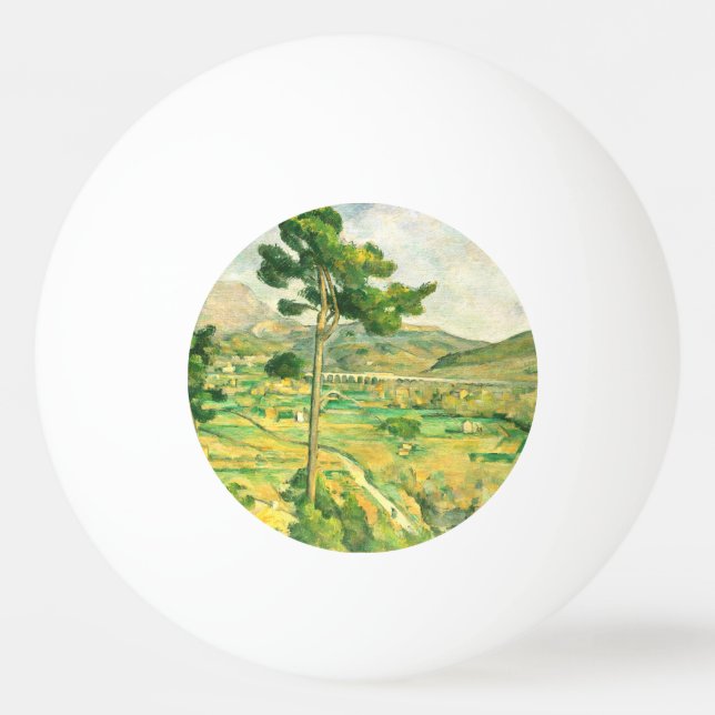 Pelota De Ping Pong Victoire y el Viaducto Paul Cezanne (Anverso)