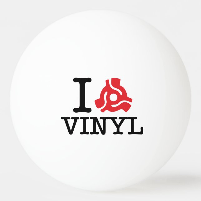 Pelota De Ping Pong Vinyl adaptador I 45 (Anverso)