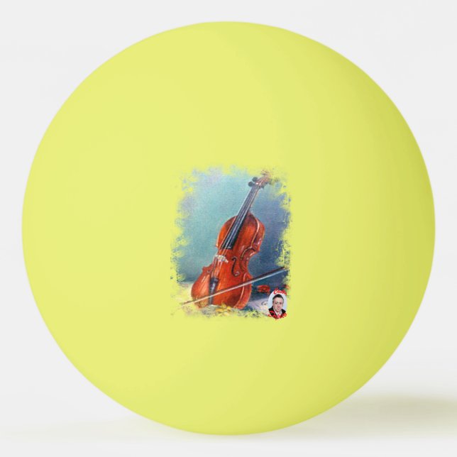 Pelota De Ping Pong Violín/Violin (Anverso)