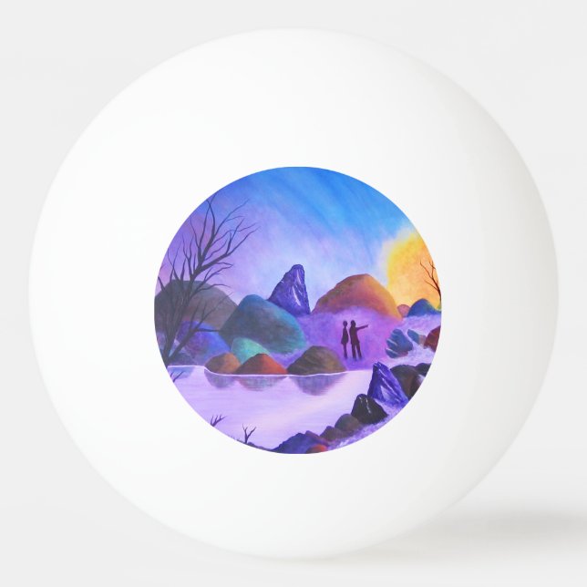 Pelota De Ping Pong Vista - Luces extranjeras (Reverso)