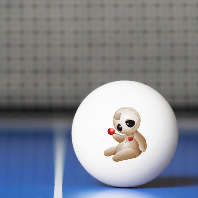 Pelota De Ping Pong Voodoo Doll Personalizado enamorado (Neto)