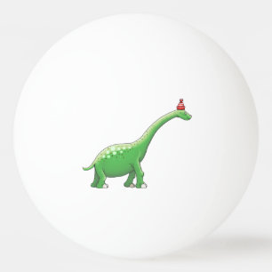 Pelota De Ping Pong Walter el Dinosaurio
