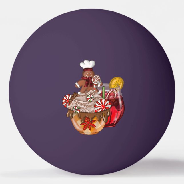 Pelota De Ping Pong Weihnacht Kaffee Christmas coffee (Anverso)