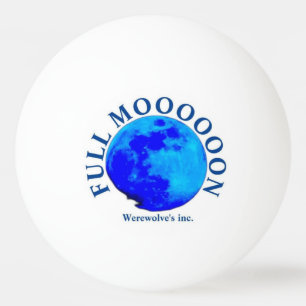 Pelota De Ping Pong Werewolts de luna llena inc Ping Pong Ball