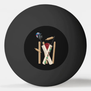 Pelota De Ping Pong Wickets, Bats Y Balas De Cricket