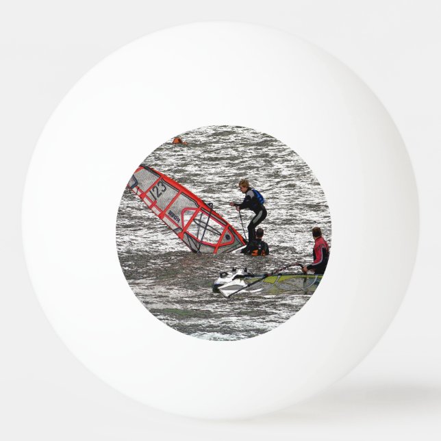 PELOTA DE PING PONG WINDSURFERS (Anverso)