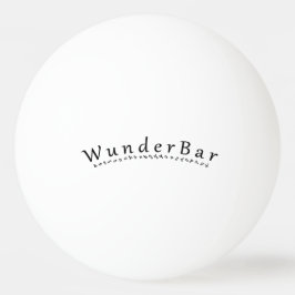 Pelota De Ping Pong Wunderbar