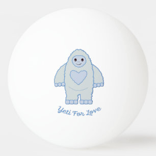 Pelota De Ping Pong Yeti por amor