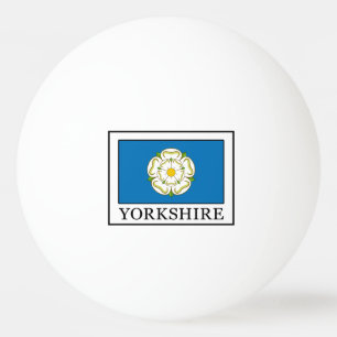 Pelota De Ping Pong Yorkshire County England