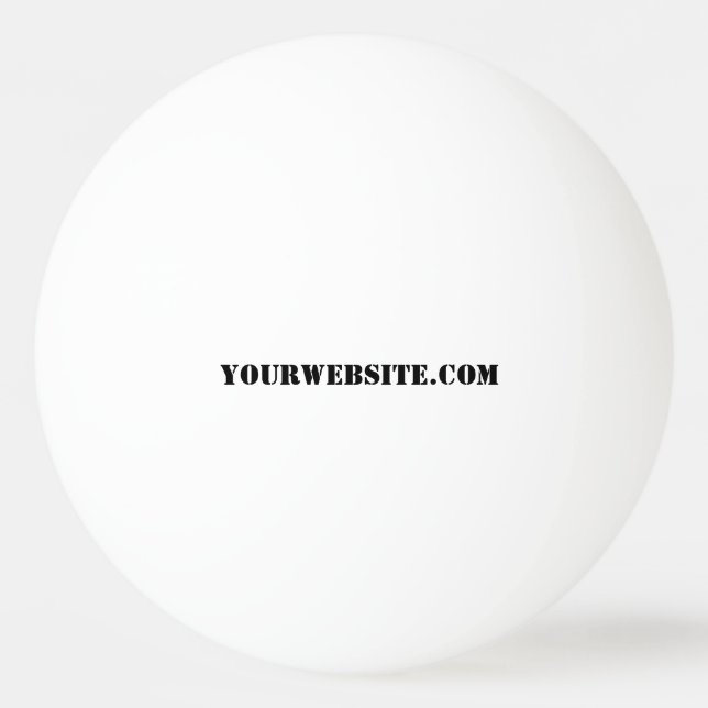 Pelota De Ping Pong YourWebSite.com (Anverso)
