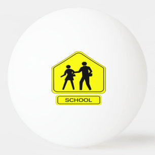 Pelota De Ping Pong Zona escolar