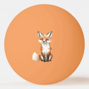 Pelota De Ping Pong Zorro Sonriente