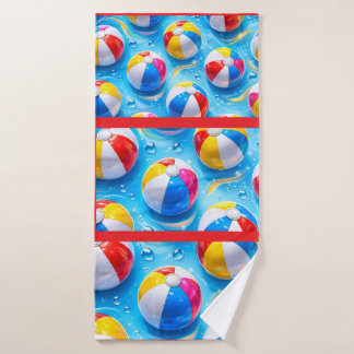 Pelota de playa de mano premium splash de verano