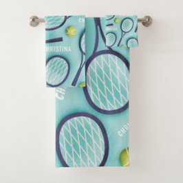 Pelota de raqueta de tenis y Chicas de niños Nombr