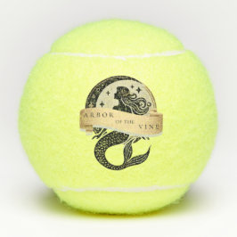 Pelota de tenis con logotipo Mermaid