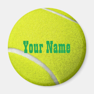 Pelota de tenis de imanes personalizada