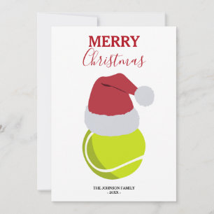 Pelota de tenis de Navidad Nombre personalizado