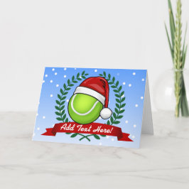 Pelota de tenis del estilo del navidad