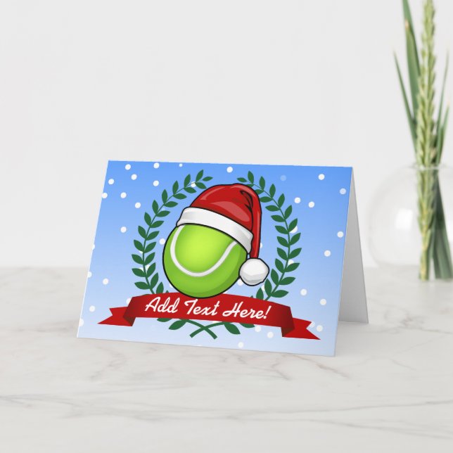 Pelota de tenis del estilo del navidad (Anverso)