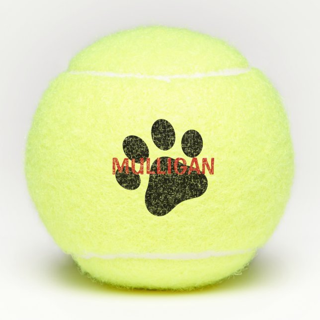 Pelota de tenis del perro (Anverso)