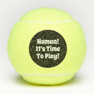 Pelota de tenis divertida de la cita del juguete