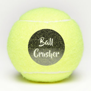 Pelota de tenis divertida de la trituradora de la
