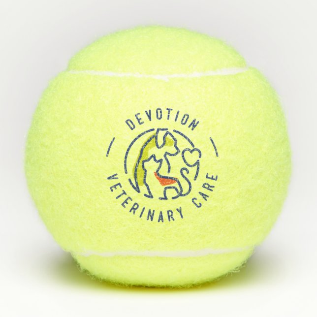 Pelota de tenis DVC (Anverso)