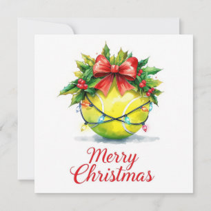 Pelota de Tenis Feliz Navidad Fiesta