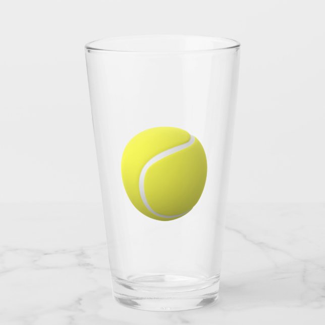 Pelota de tenis grande 3D (Anverso)