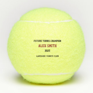Pelota de tenis junior personalizada – Campeón del
