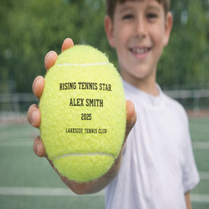 Pelota de tenis junior personalizada estrella de t