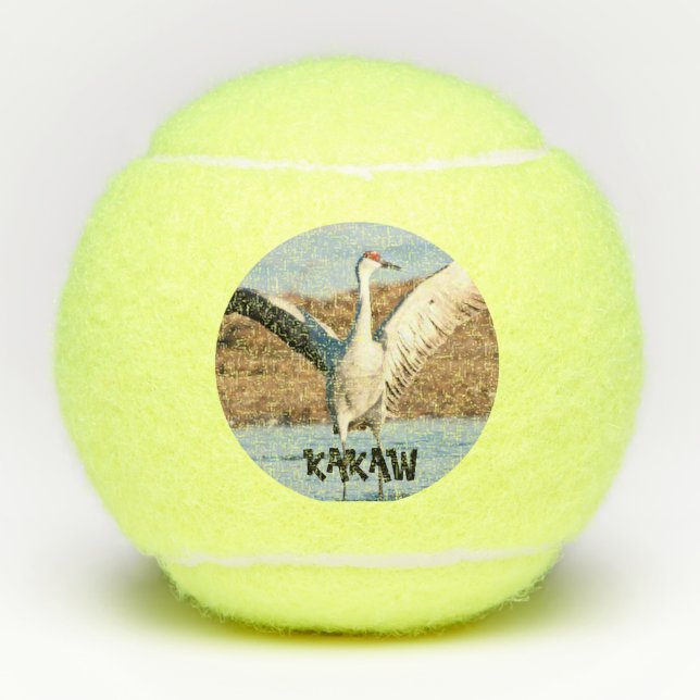 Pelota de tenis KAKAW (Anverso)