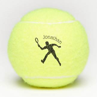 Pelota de tenis masculina personalizada