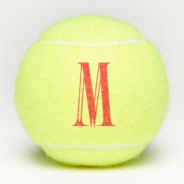 Pelota de tenis MM (Anverso)