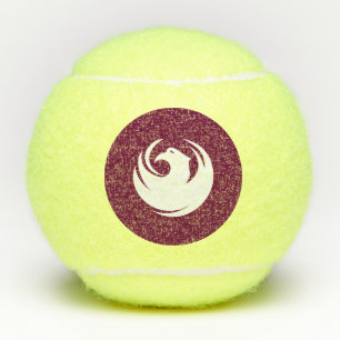 Pelota de tenis patriótica con bandera de la ciuda
